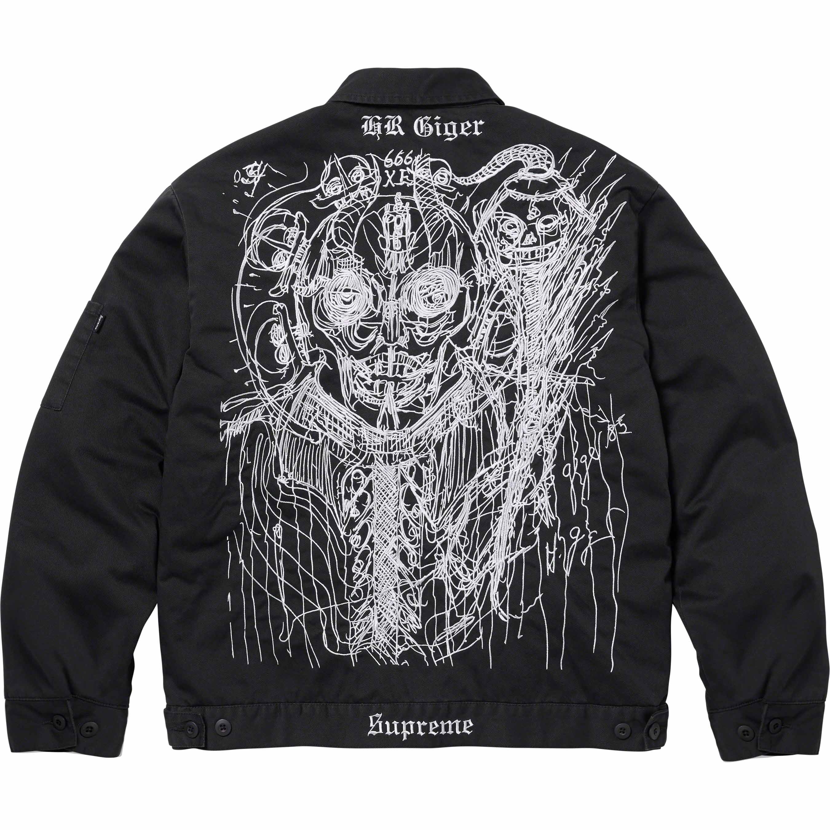 H.R. Giger Embroidered Work Jacket view 13